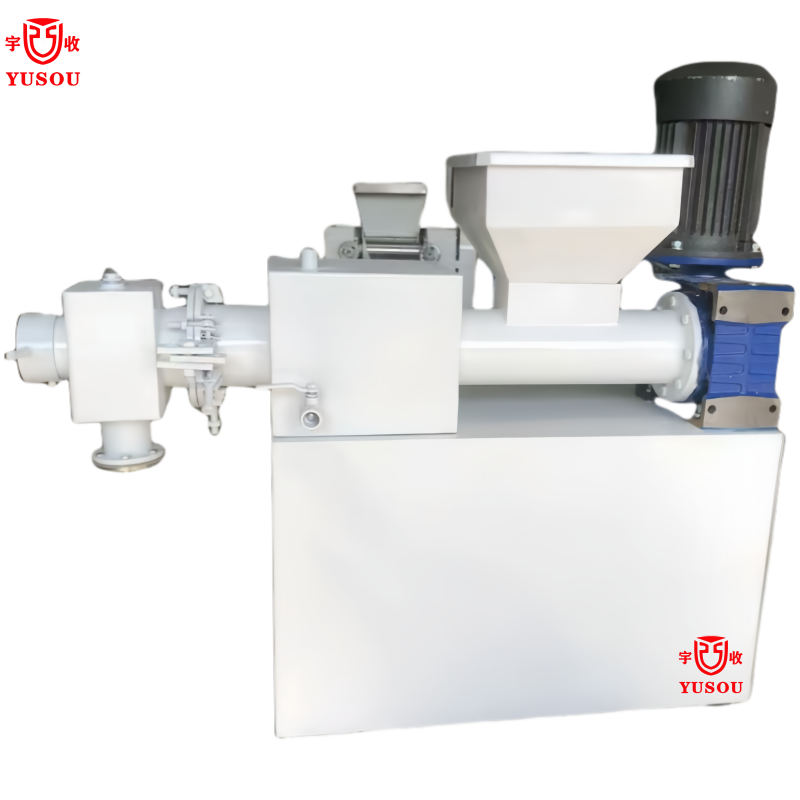 Single Worm Vacuum Plodder